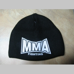 MMA Fighting  hrubá zimná čiapka s tlačeným logom univerzálna veľkost 100%akryl